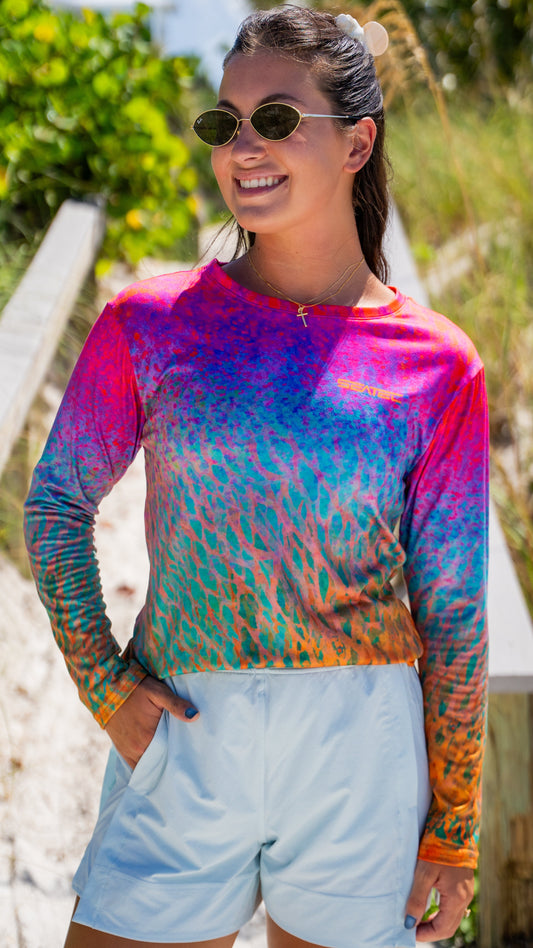 Parrotfish Sport Tec Crew Long Sleeve – Women's