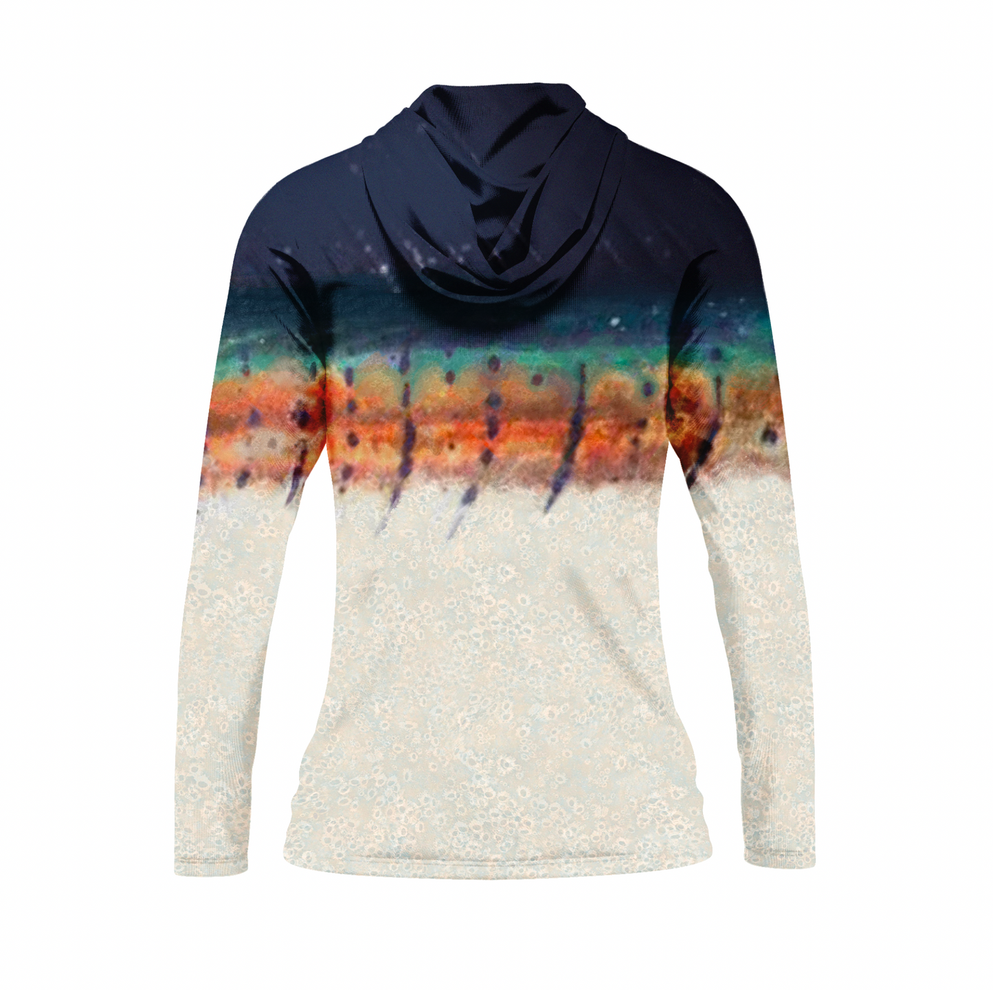 Seatec Women's Sailfish Hooded Performance Shirt – Lightweight, moisture-wicking fishing shirt for active outdoor use with UPF sun protection