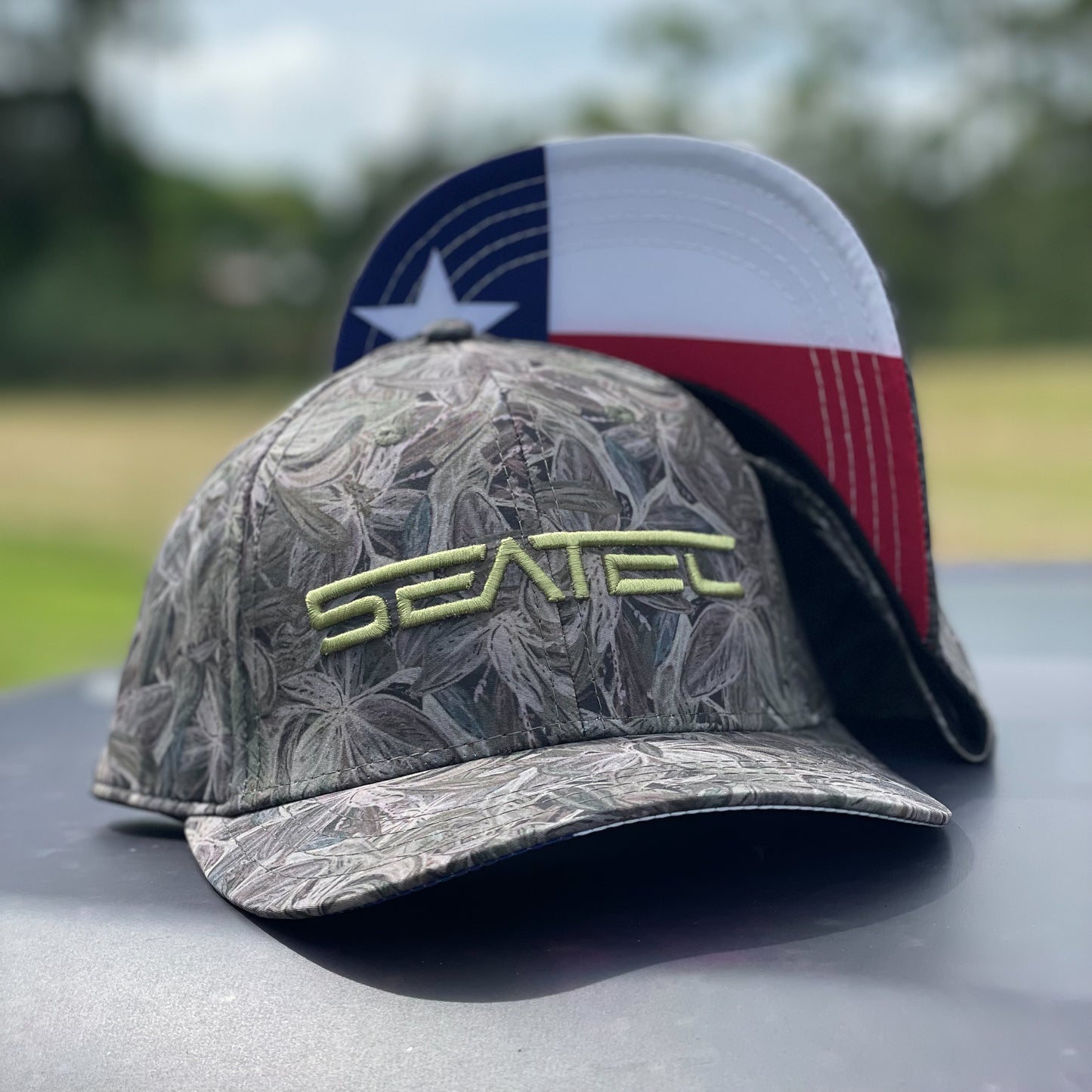  texas mangrove camo tri tec performance hat