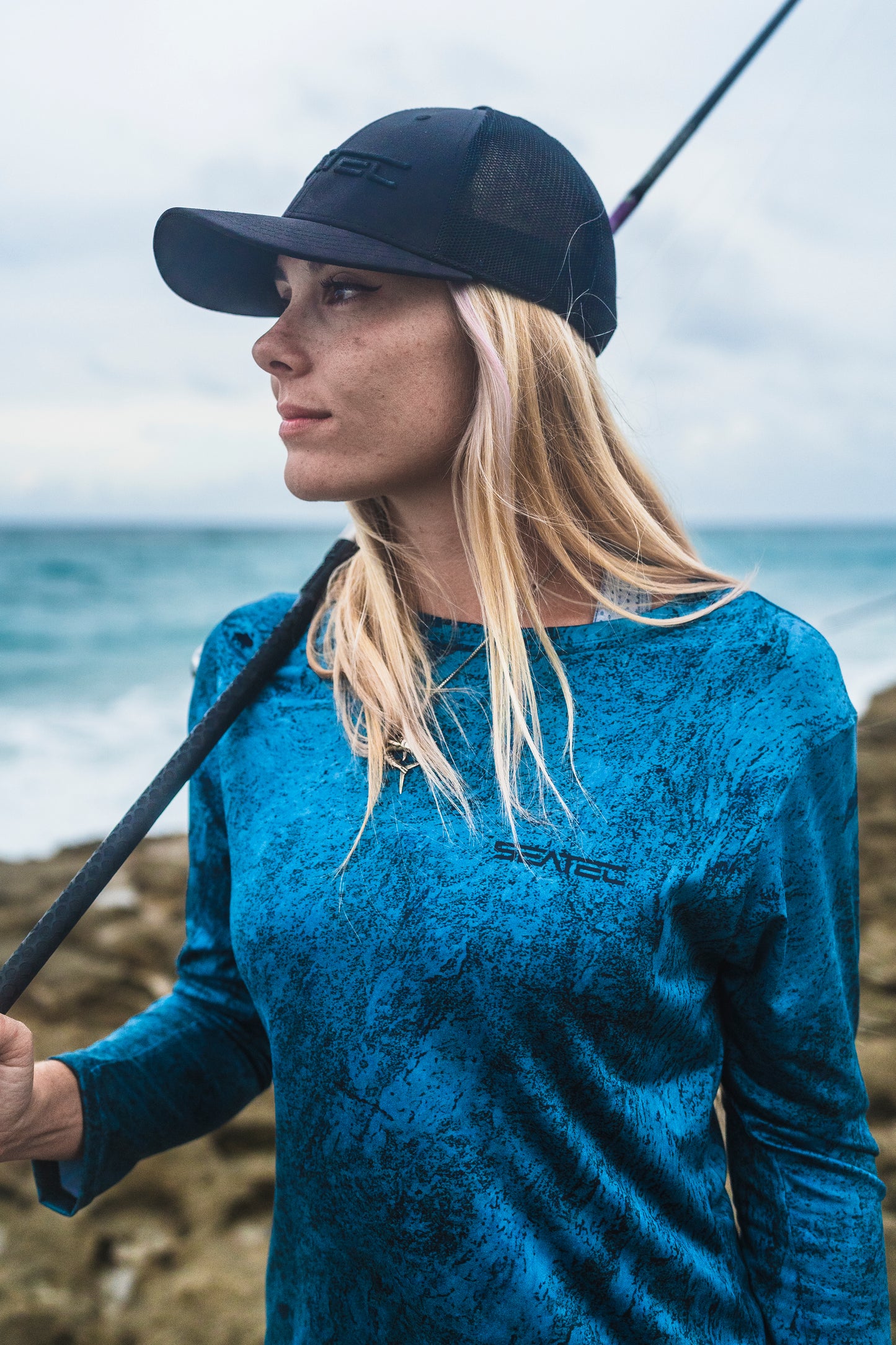 WOMEN'S SPORT TEC | OCEAN CAMO 2.0 | CREW