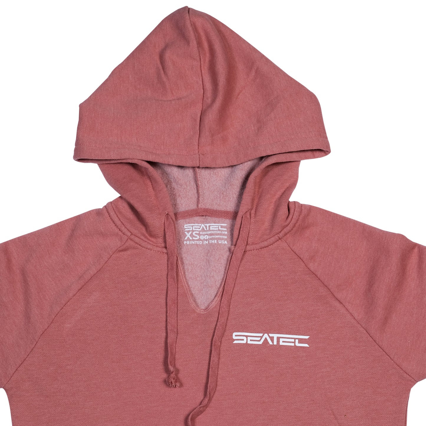dusty rouse mid weight ultra soft hoodie for womens
