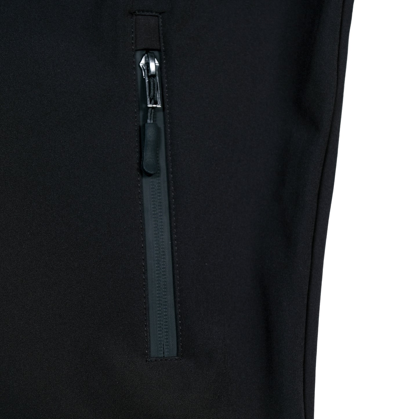 zippered left chest pocket