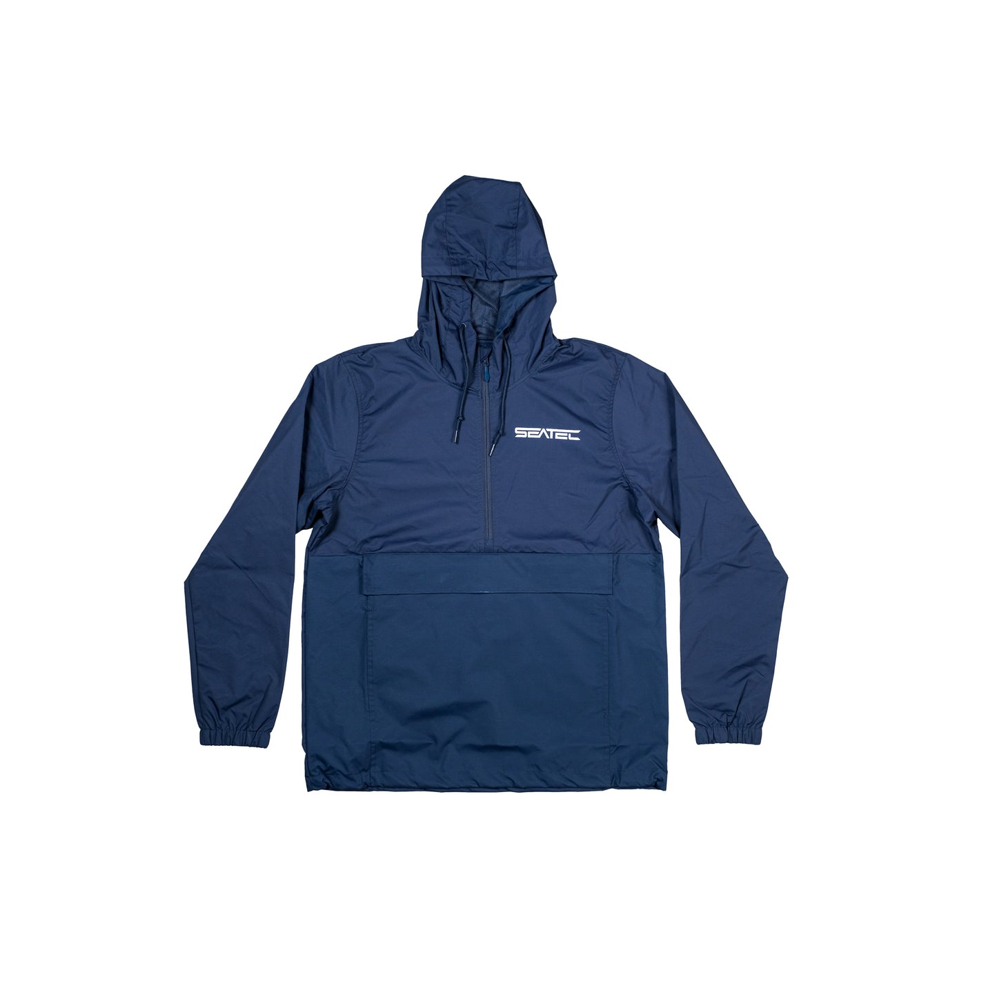 MEN'S WATER-RESISTANT WINDBREAKER ANORAK JACKET | NAVY