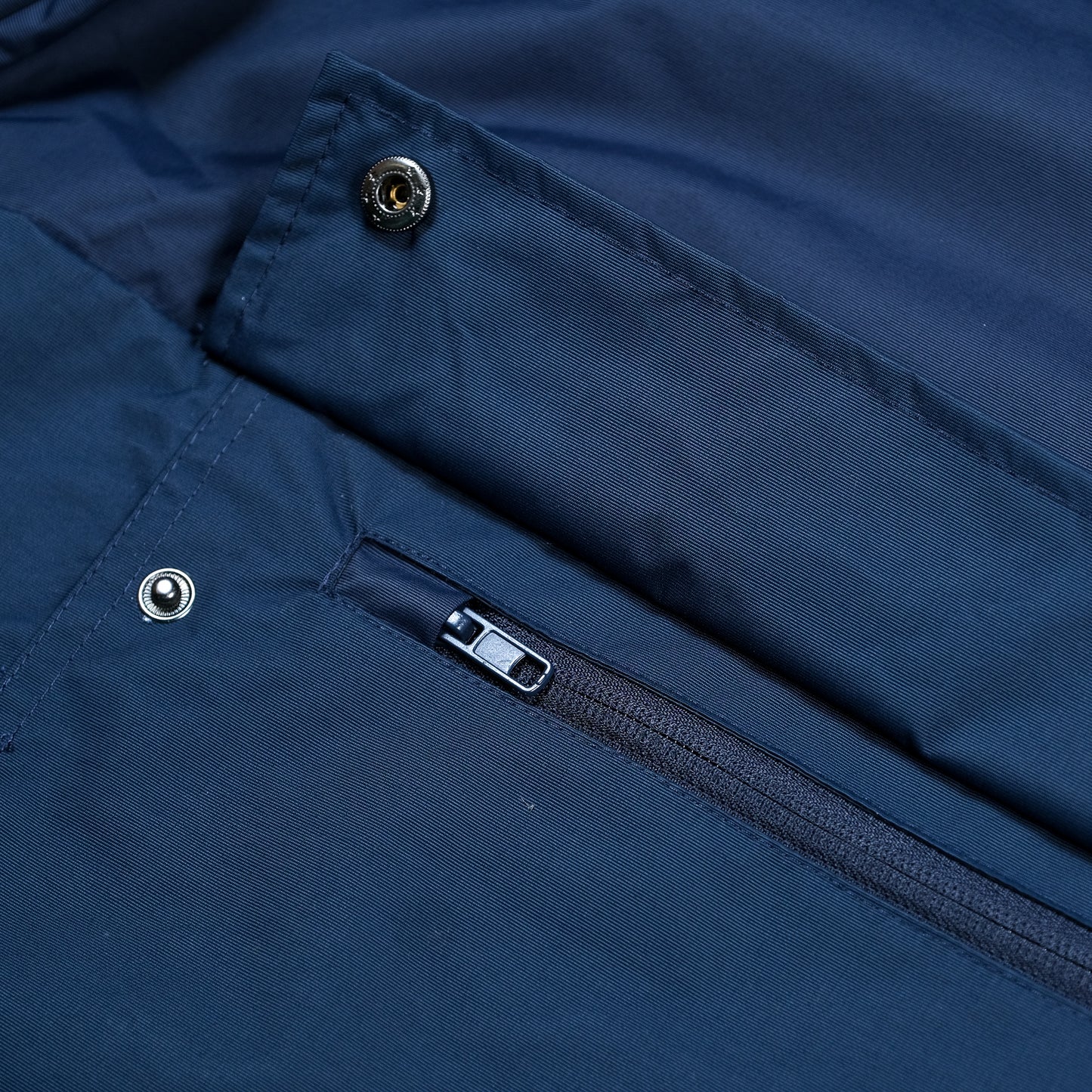 MEN'S WATER-RESISTANT WINDBREAKER ANORAK JACKET | NAVY