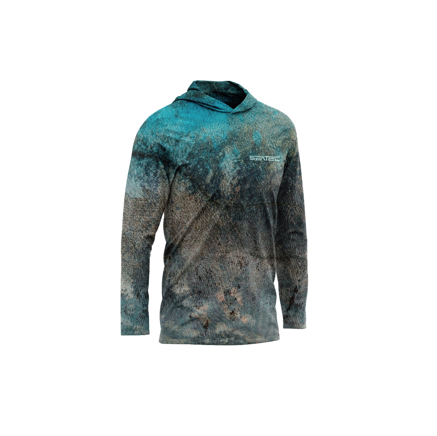 king fish performance hooded t-shirt