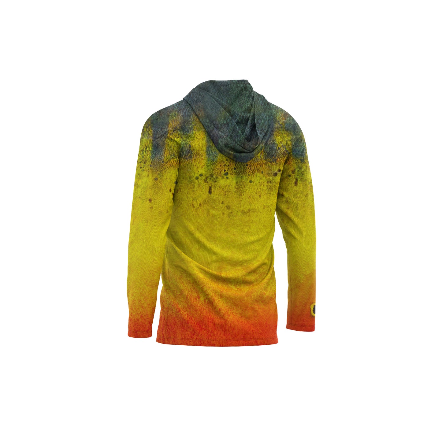 peacock bass youth performance hooded back