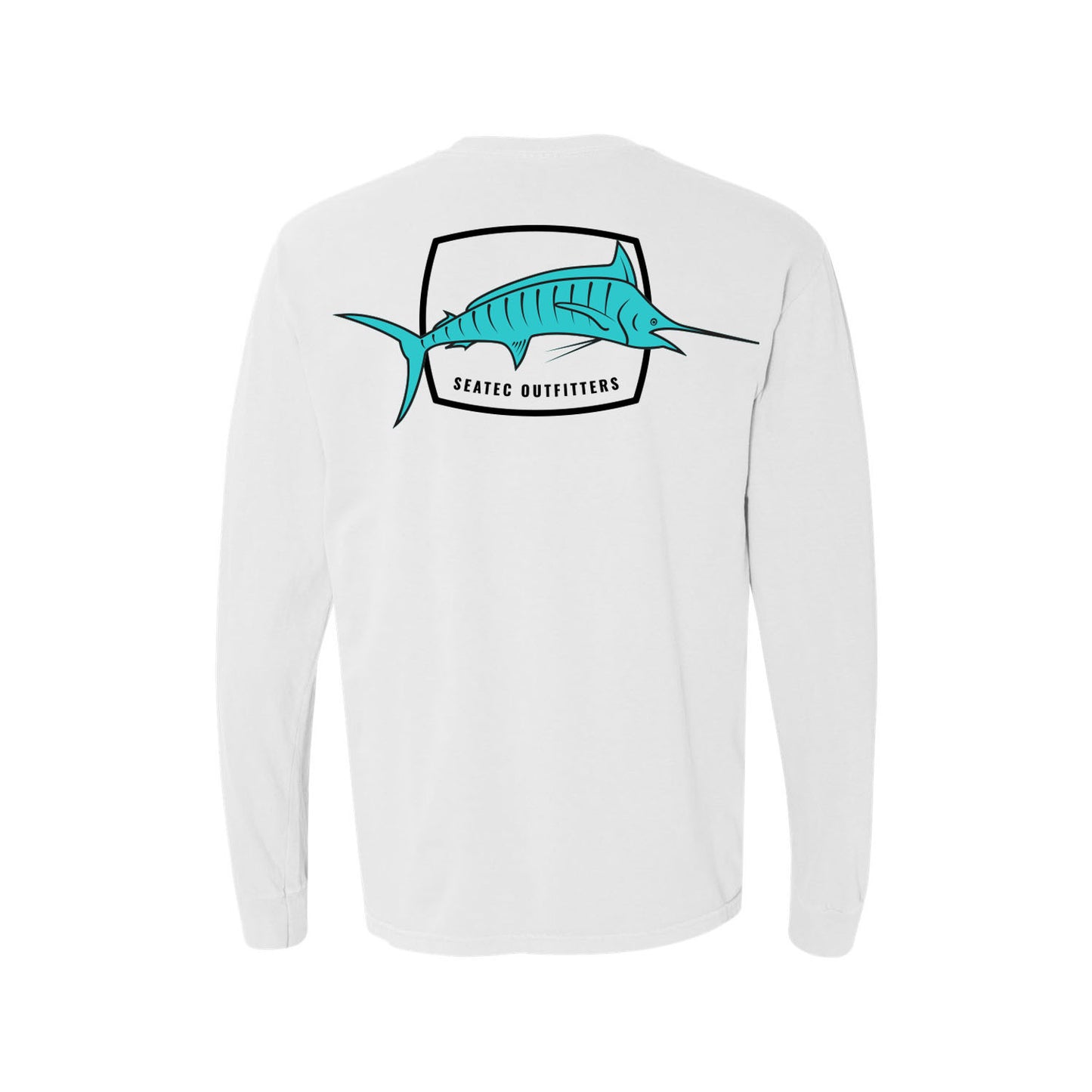 marlin long sleeve fishing t-shirt