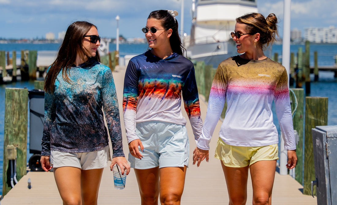 Boat to Dock to Dinner Girls Seatec