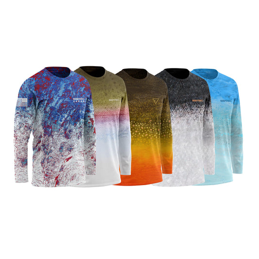 5 Pack Sport Tec Long Sleeve Bundle – Men's