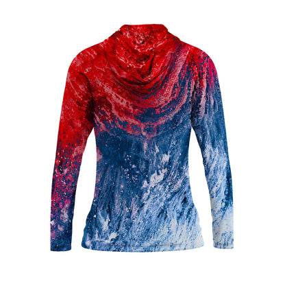 Spindrift Sport Tec Hooded Long Sleeve – Women's