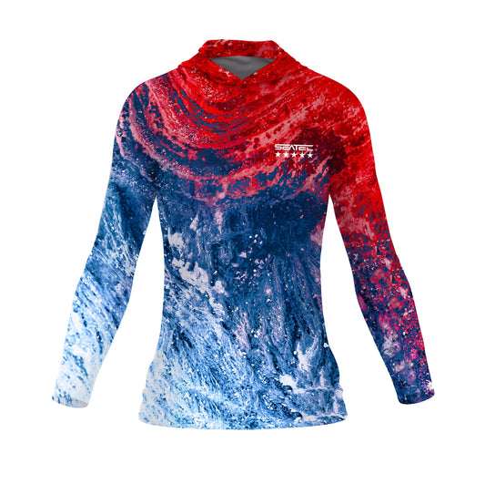 Spindrift Sport Tec Hooded Long Sleeve – Women's