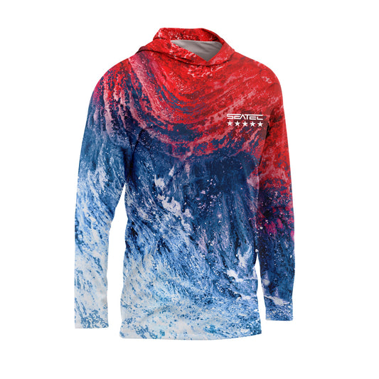 Spindrift Sport Tec Hooded Long Sleeve – Men's