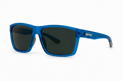 Laguna Polarized Matte Blue Sunglasses