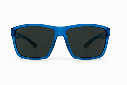 Laguna Polarized Matte Blue Sunglasses