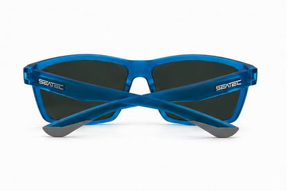 Laguna Polarized Matte Blue Sunglasses