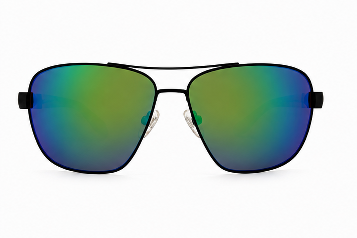 Biscayne Polarized Black & Tortoise Sunglasses
