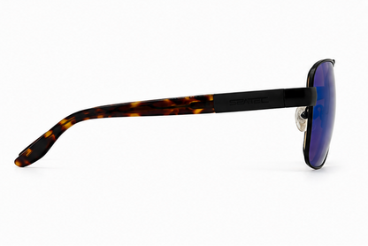 Biscayne Polarized Black & Tortoise Sunglasses