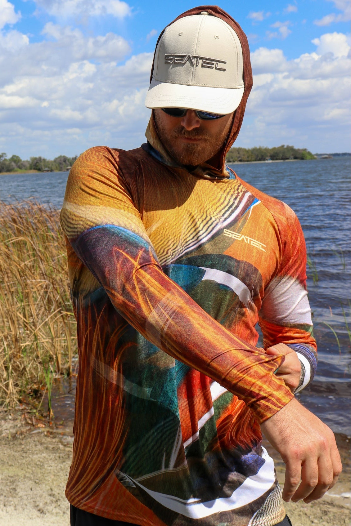 Mandarin Sport Tec Hooded Long Sleeve – Men's