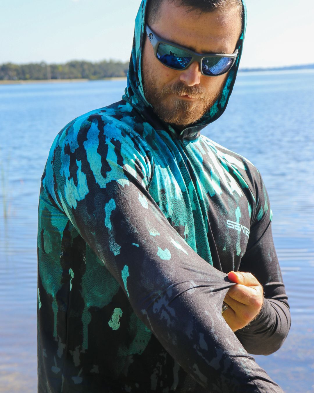 Seatec outfitters snakehead sporttec long sleeve performance shirt