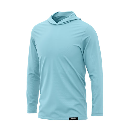 MEN'S ACTIVE | SKY BLUE | LS HOODED