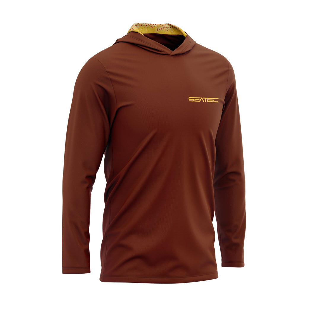 Chemise De Pêche SEATEC HOMME SPORT TEC - Poisson - Grande Chemise ÉQUIPAGE, Couleur Rare (L, Motif Poisson)