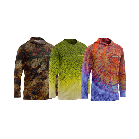 Summer Bundle Men's Performance Shirt – Lightweight, moisture-wicking fishing shirt for active outdoor use with UPF sun protection