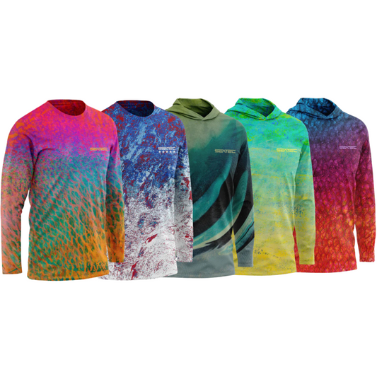 Top 5 Bundle Men's Performance Shirt – Lightweight, moisture-wicking fishing shirt for active outdoor use with UPF sun protection