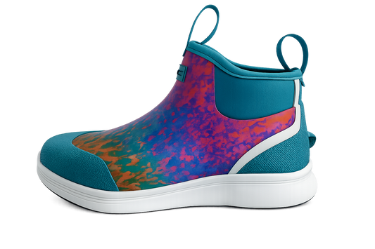 Seatec Elite waterproof ankle deck boot with flexible molded sole and neoprene lining for all-day comfort and marine performance