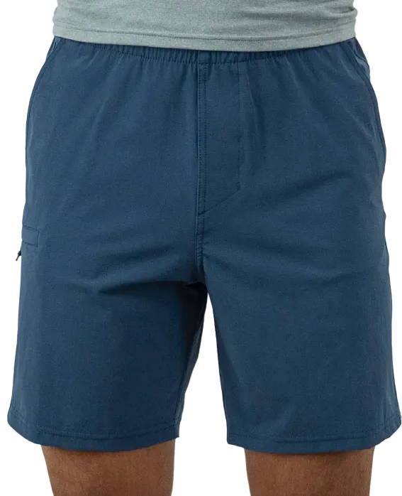 Seatec mens offshore performance walkshort lightweight ripstop fishing shorts with elastic waist and quick dry fabric