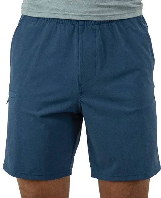 Seatec mens offshore performance walkshort lightweight ripstop fishing shorts with elastic waist and quick dry fabric
