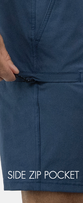 Seatec mens offshore performance walkshort lightweight ripstop fishing shorts with elastic waist and quick dry fabric