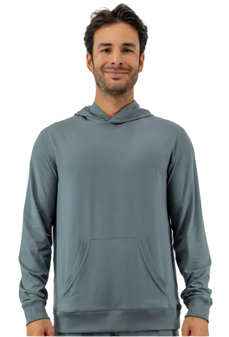 seatec mens solace performance hoodie lightweight sun protection hoodie with upf 50 fabric