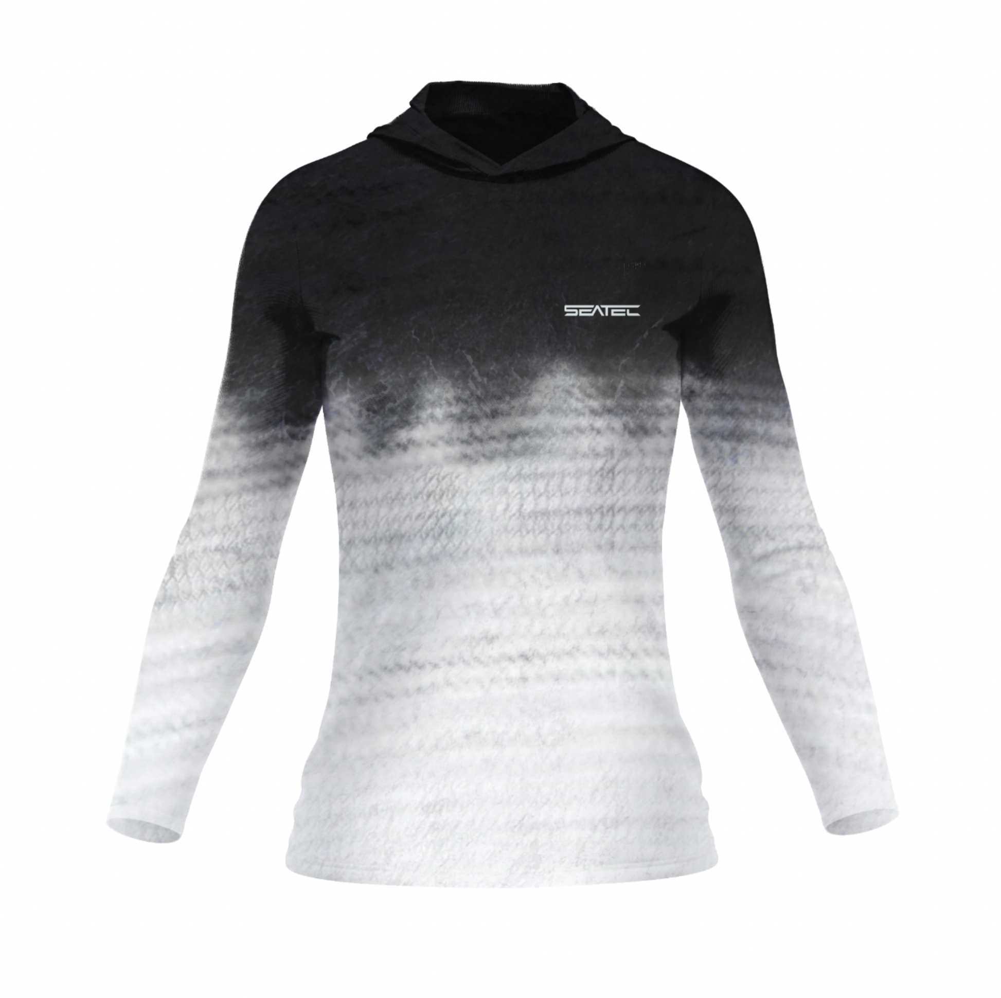 Seatec Women's Bonefish Hooded Performance Shirt – Lightweight, moisture-wicking fishing shirt for active outdoor use with UPF sun protection