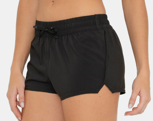 seatec womens tempo performance short lightweight athletic shorts with stretch fabric and drawcord waistband