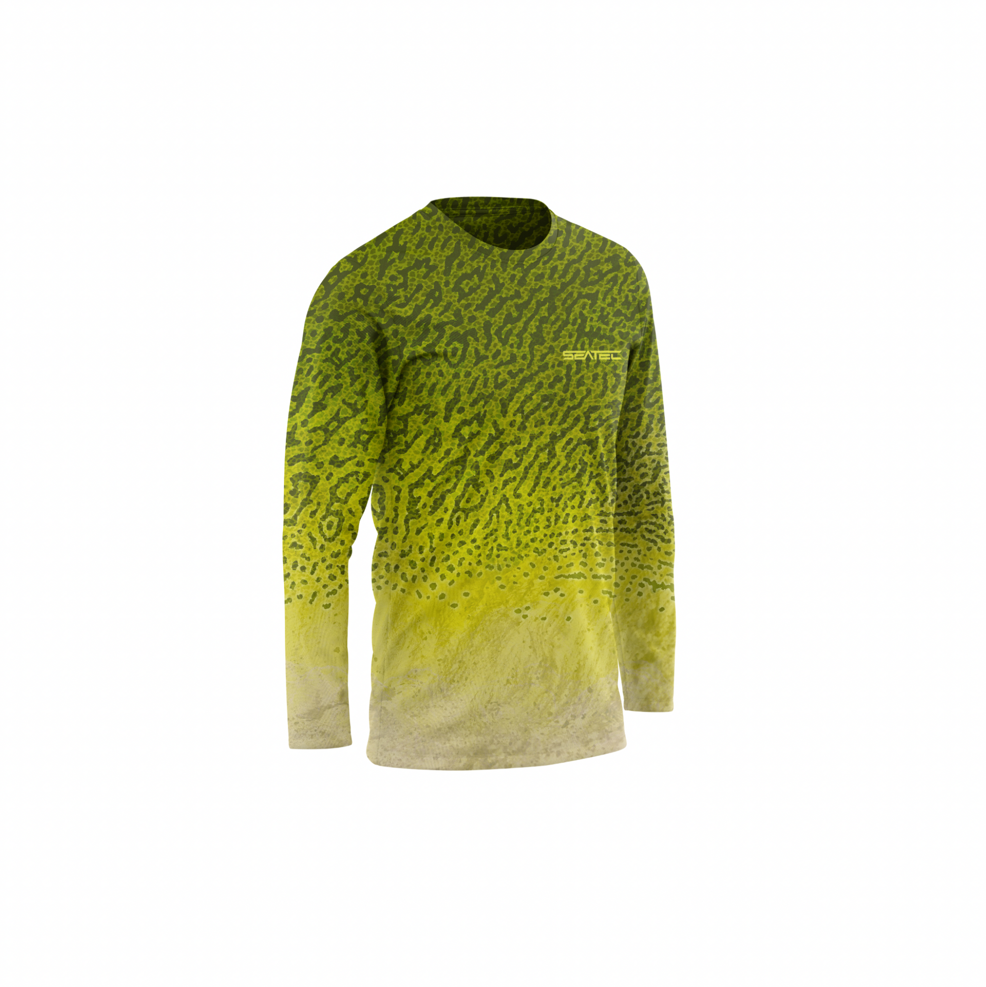 Seatec Youth Moray Eel Crew Performance Shirt – Lightweight, moisture-wicking fishing shirt for active outdoor use with UPF sun protection