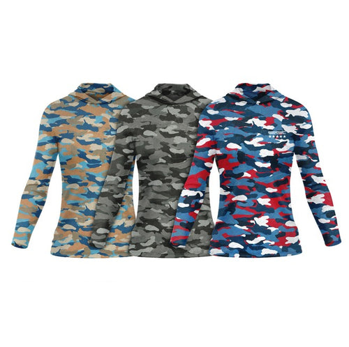 Camo Collection Sport Tec Hooded Long Sleeve – Women's