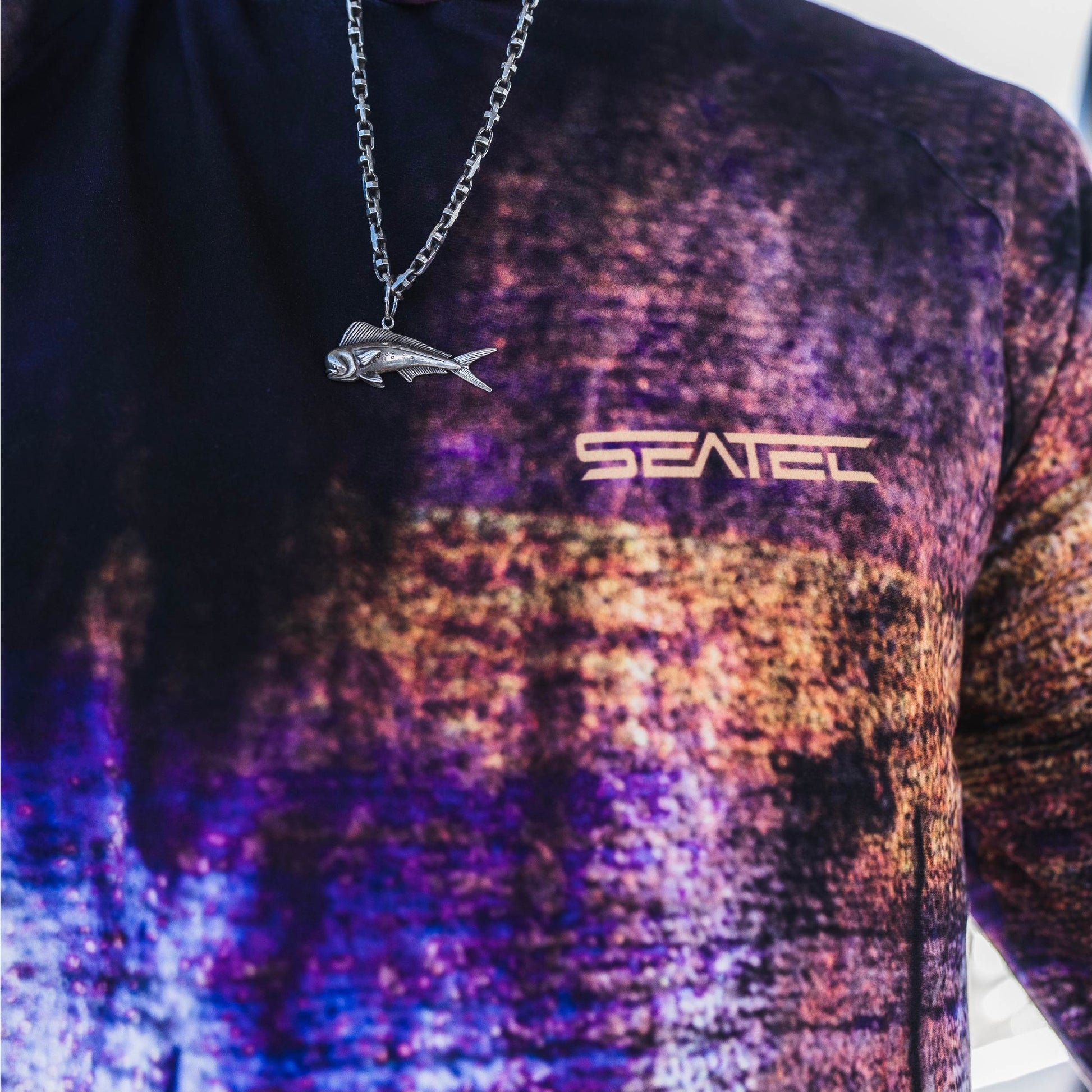 Pelagic Exo-Tech Hooded Sonar Long-Sleeve Fishing Shirt for Men