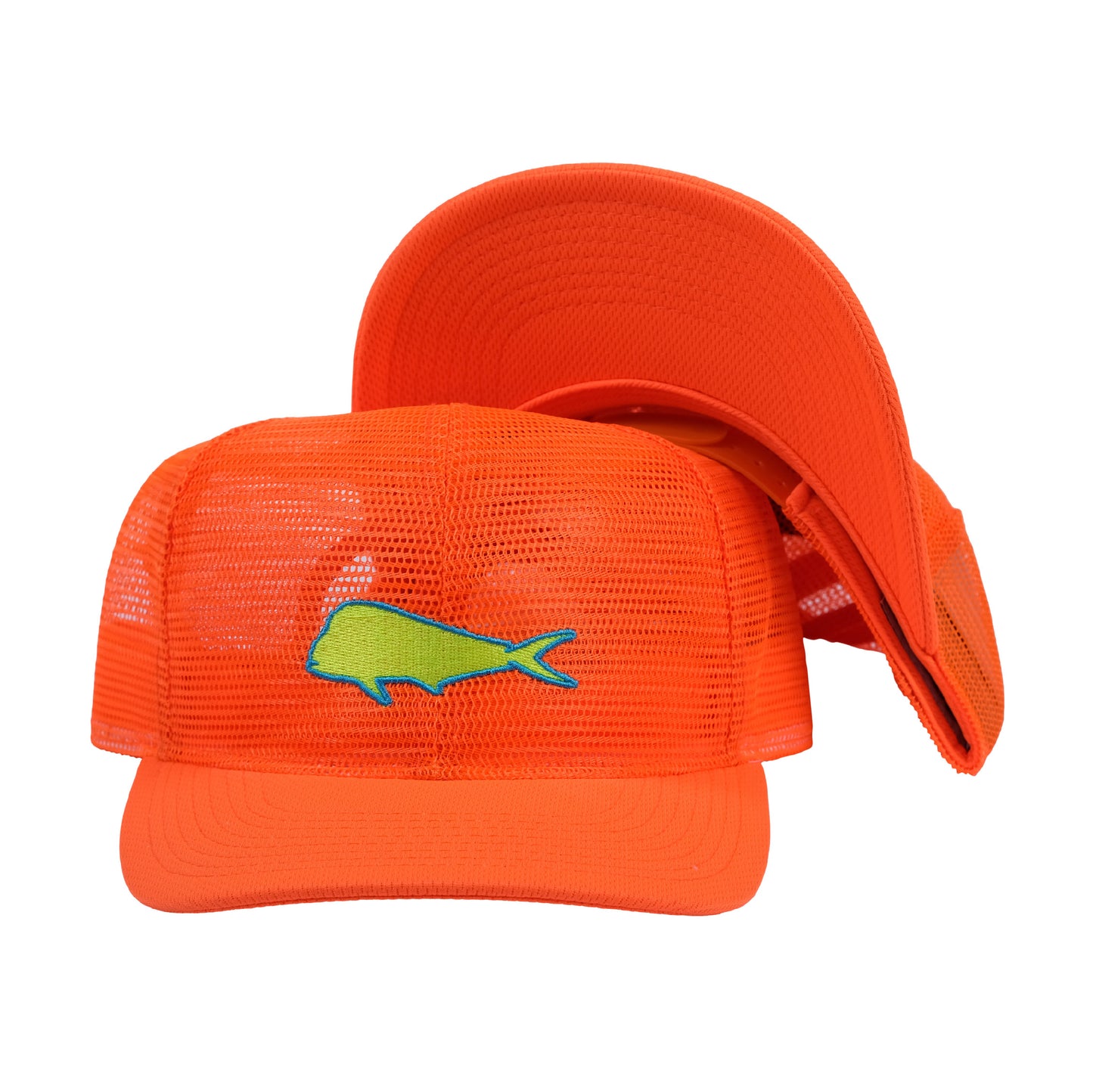 dorado cast net mesh snapback cap