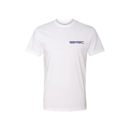 merica short sleeve white cotton t-shirt