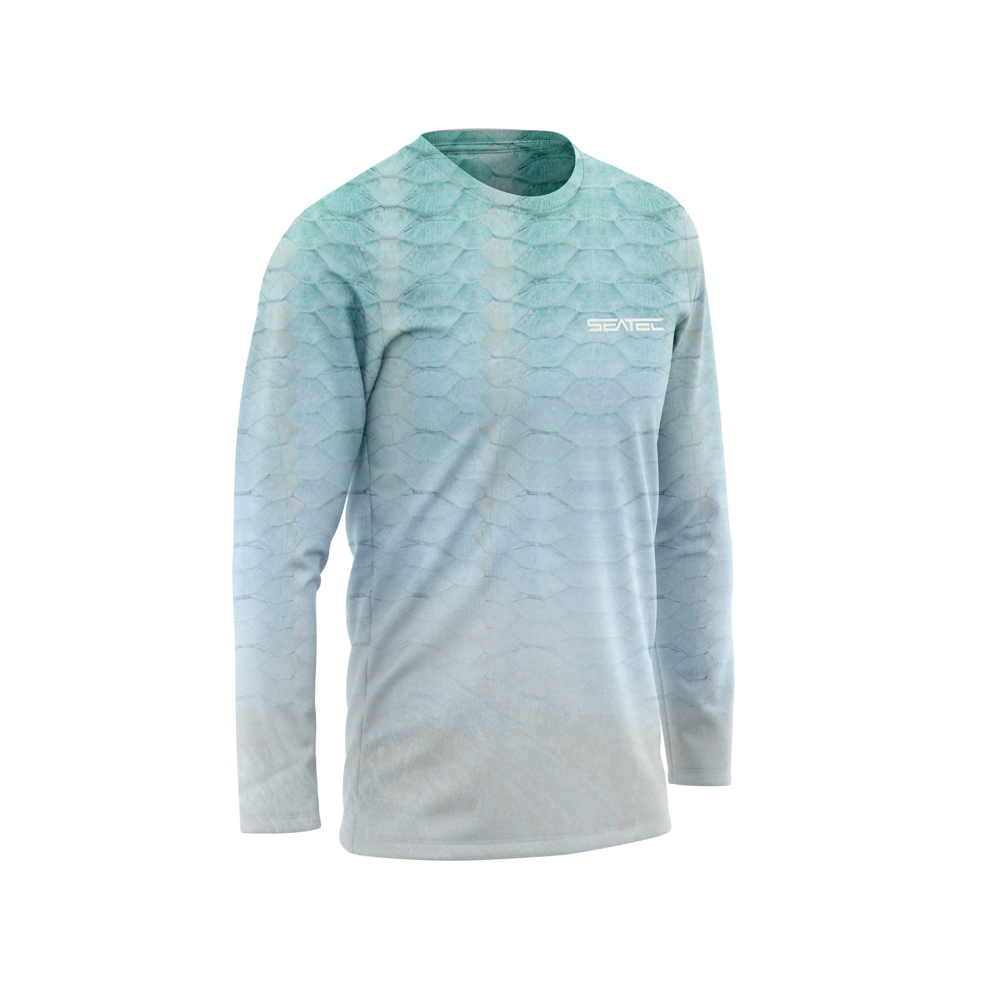 Tarpon Men's Crew Performance Shirt – Lightweight, moisture-wicking fishing shirt for active outdoor use with UPF sun protection