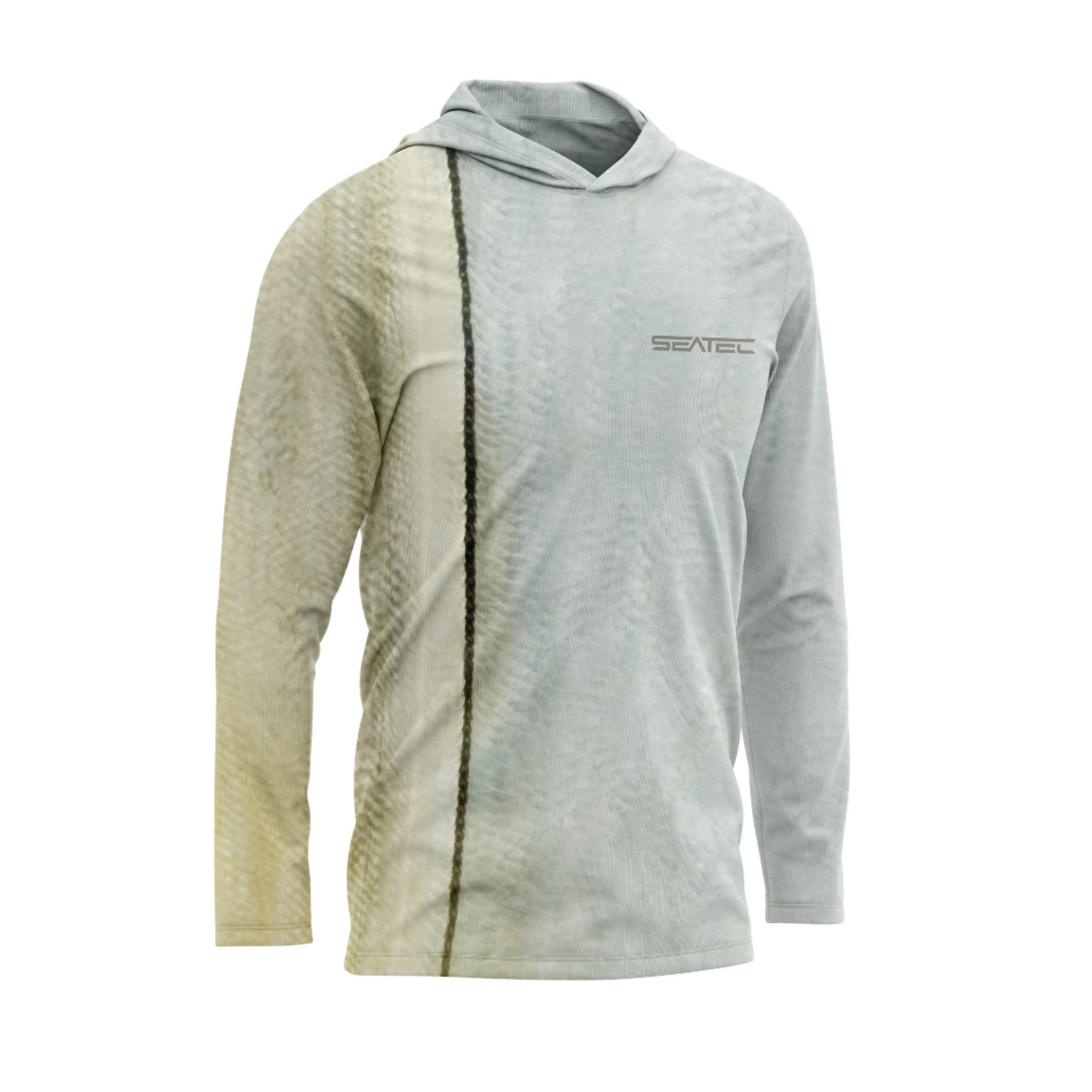 Seatec Snook Hooded Sport Tec Performance Sun Shirt, Long Sleeve