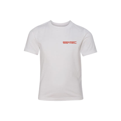 sailfish boys white short sleeve t-shirt