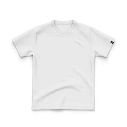 Titanium White Men's Crew Performance Short Sleeve Shirt – Lightweight, moisture-wicking fishing shirt for active outdoor use with UPF sun protection