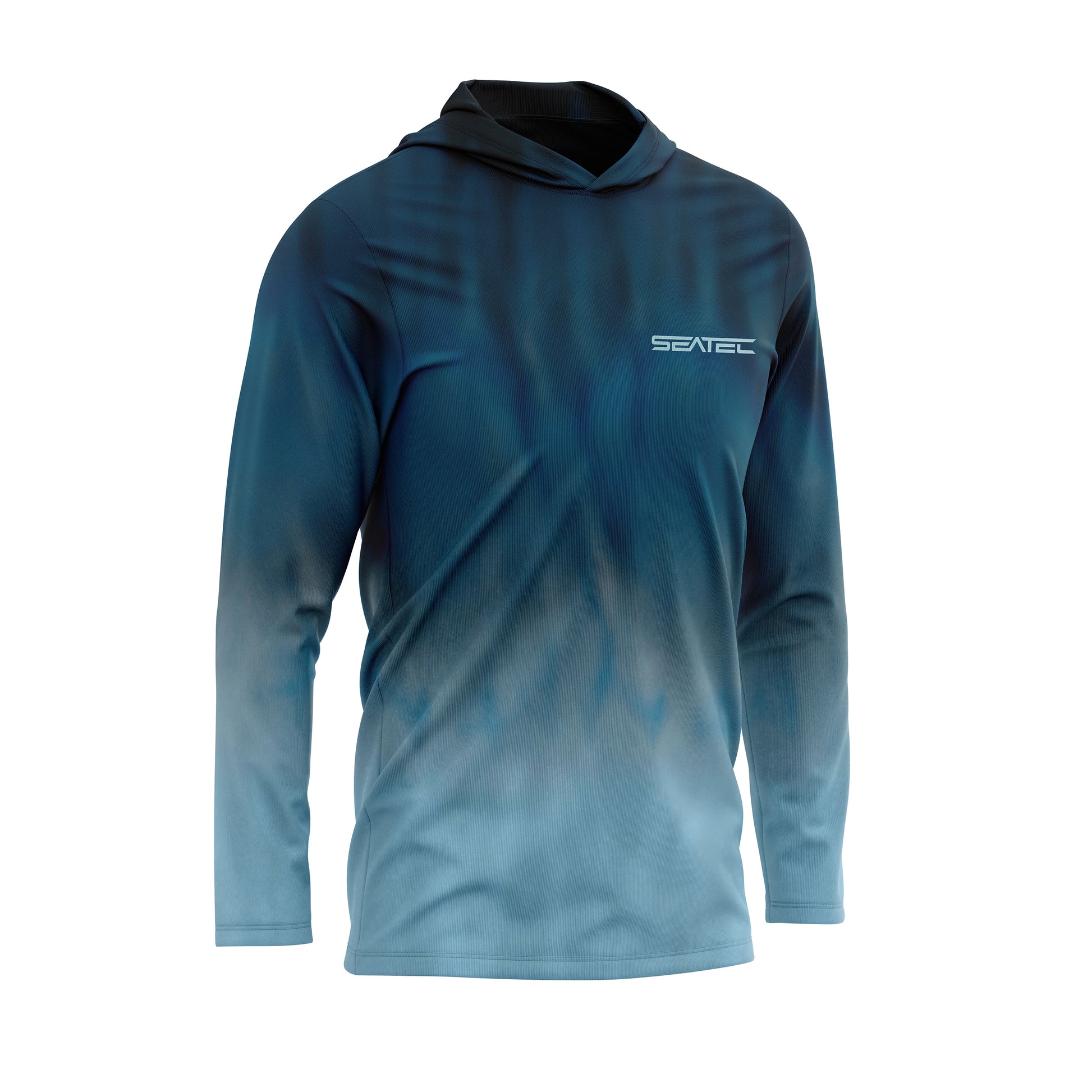 Seatec Outfitters Wahoo Hooded Sport Tec Performance Shirt, Long Sleeve ...