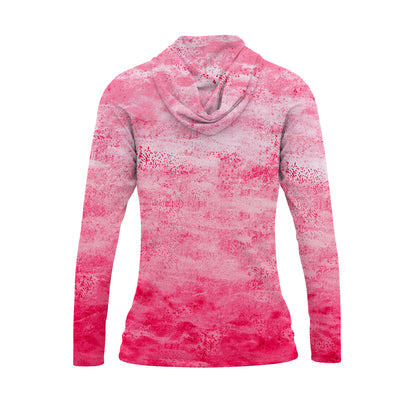WOMEN'S SPORT TEC | PINK MAHI | HOODED